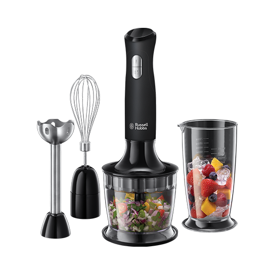Desire Matte Black 3 in 1 Hand Blender
