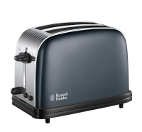 Colours+ 2 Slice Toaster Grey