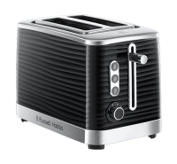 Inspire 2 Slice Black Toaster