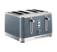 Inspire 4 Slice Grey Toaster
