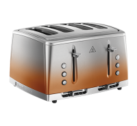 Eclipse Copper Sunset 4 Slice Toaster