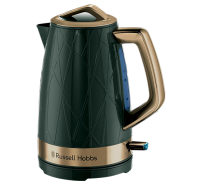 Structure Kettle - Brass Emerald Green