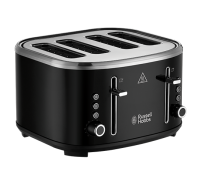 Stylevia Black 4 Slice Toaster