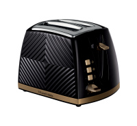 Groove 2-Slice Toaster Black