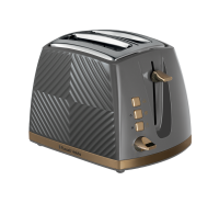 Groove 2-Slice Toaster Grey
