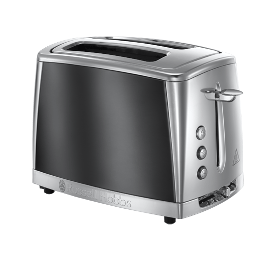 Luna 2 Slice Toaster Grey