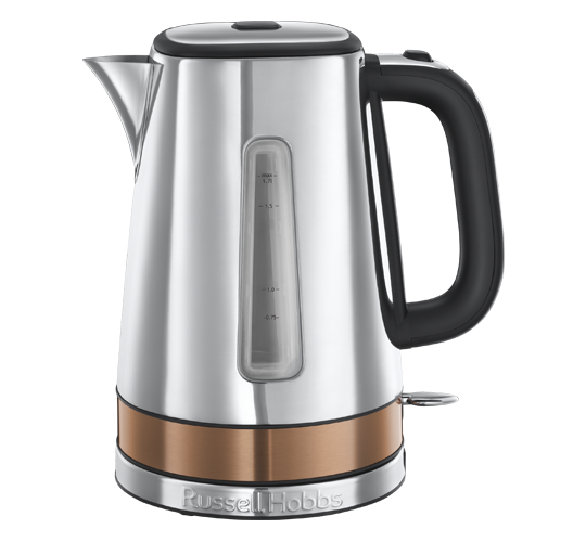Luna Copper Accents Quiet Boil Kettle