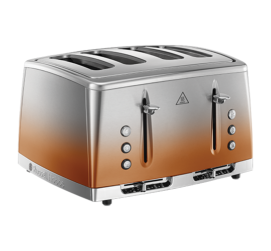Eclipse Copper Sunset 4 Slice Toaster